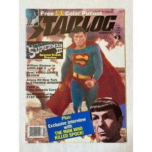 STARLOG #67 - 1983 February Featuring Superman 3 On Cover VINTAGE